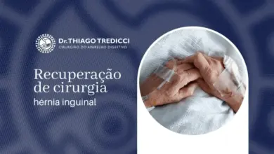 Recuperação de cirurgia de hérnia inguinal
